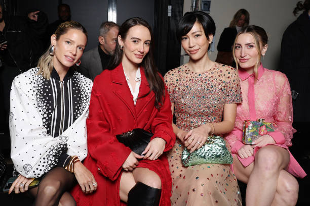 FRA: Elie Saab : Front Row - Paris Fashion Week - Womenswear Fall/Winter 2024-2025