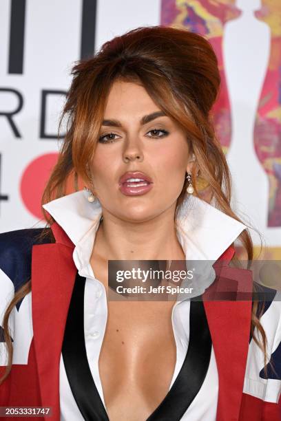 Tallia Storm attends the BRIT Awards 2024 at The O2 Arena on March 02, 2024 in London, England.