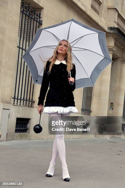 Tatiana Korsakova attends the Chanel Fall/Winter 24/25 Show at Grand Palais Ephemere on March 5, 2024 in Paris, France.