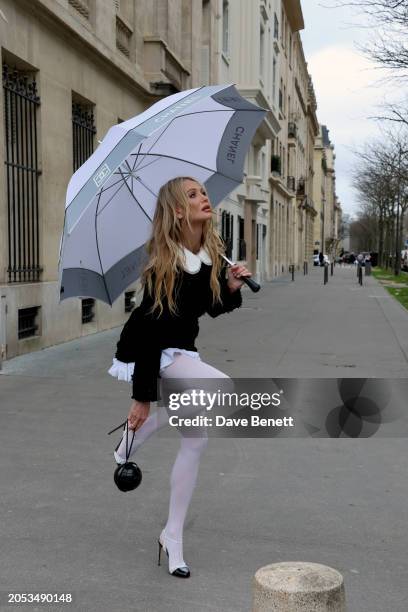 Tatiana Korsakova attends the Chanel Fall/Winter 24/25 Show at Grand Palais Ephemere on March 5, 2024 in Paris, France.