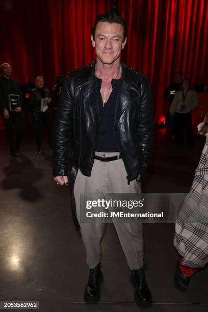 Luke Evans attends the BRIT Awards 2024 at The O2 Arena on March 02, 2024 in London, England.