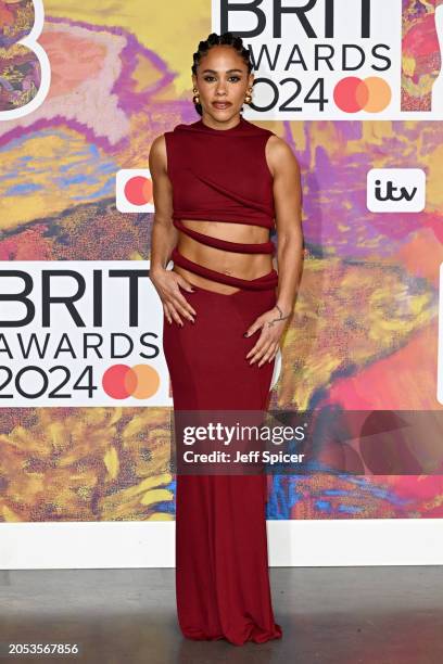 Alex Scott attends the BRIT Awards 2024 at The O2 Arena on March 02, 2024 in London, England.