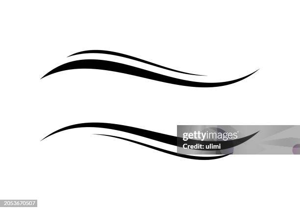 illustrations, cliparts, dessins animés et icônes de curved lines - tordu