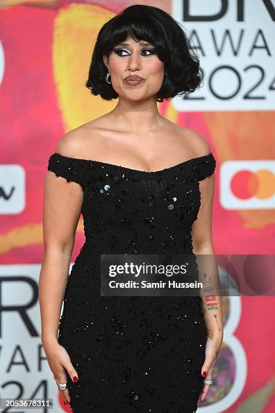 Raye O2 Raye attends the BRIT Awards 2024 at The O2 Arena on March 02, 2024 ...