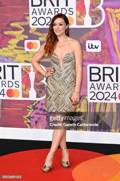 Arielle Free attends the BRIT Awards 2024 at The O2 Arena on March 02, 2024 in London, England.