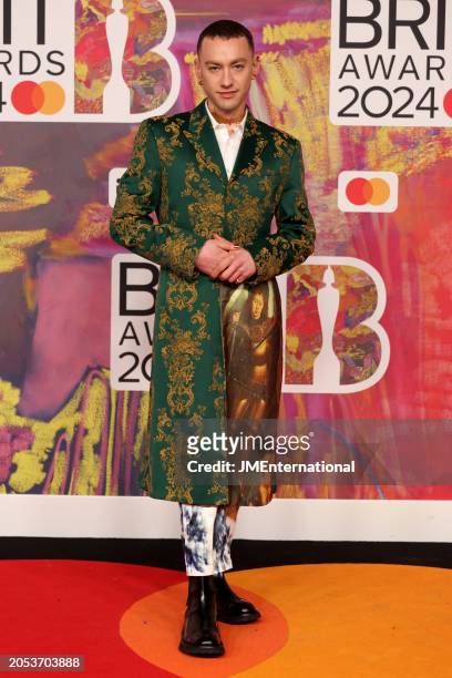 Olly Alexander attend the BRIT Awards 2024 at The O2 Arena on March 02, 2024 in London, England.