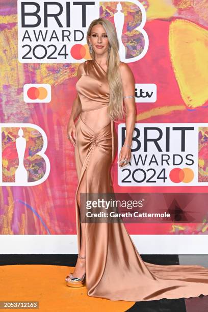 Ellie Goulding attends the BRIT Awards 2024 at The O2 Arena on March 02, 2024 in London, England.