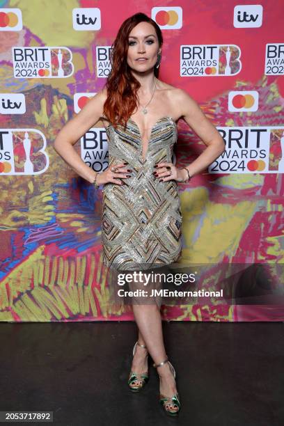 Arielle Free attends the BRIT Awards 2024 at The O2 Arena on March 02, 2024 in London, England.