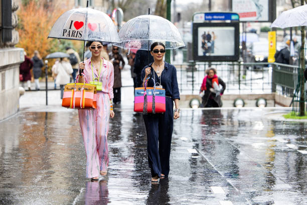 FRA: Street Style - Paris Fashion Week - Womenswear Fall/Winter 2024/2025 - Day Six