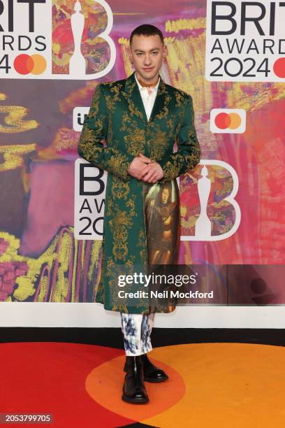 Olly Alexander attends the BRIT Awards 2024 at The O2 Arena on March 02, 2024 in London, England.