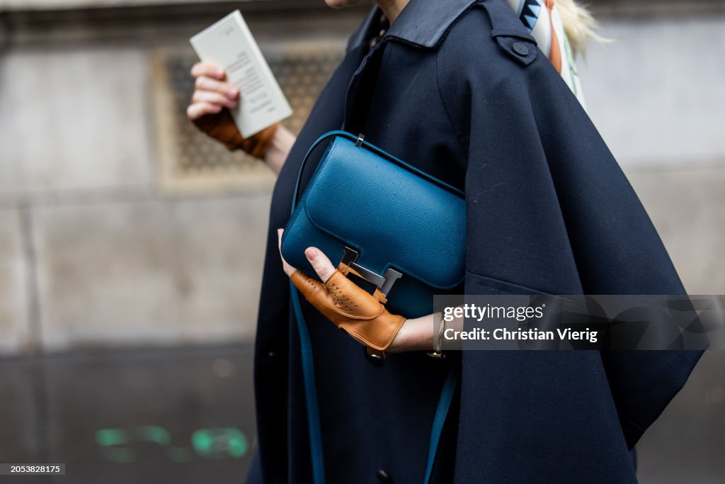 Street Style - Paris Fashion Week - Womenswear Fall/Winter 2024/2025 - Day Six