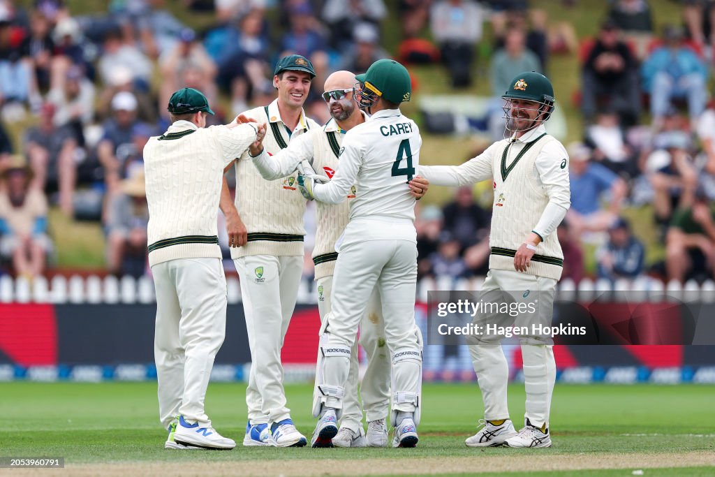 New Zealand v Australia - Men's 1st Test: Day 4