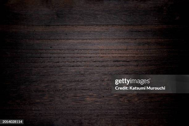 black wood texture abstract backdrop - hardwood stock pictures, royalty-free photos & images