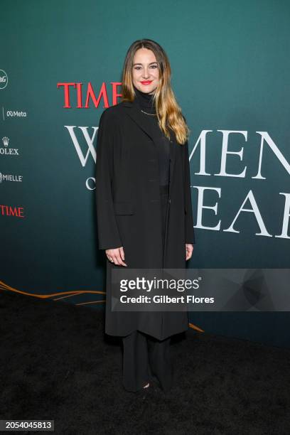 Shailene Woodley at the TIME Women of the Year 2024 Gala held at Ardor at the West Hollywood EDITION on March 5, 2024 in West Hollywood, California.