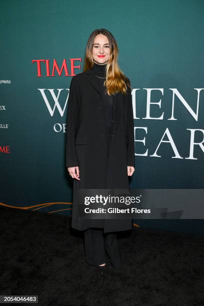 Shailene Woodley at the TIME Women of the Year 2024 Gala held at Ardor at the West Hollywood EDITION on March 5, 2024 in West Hollywood, California.