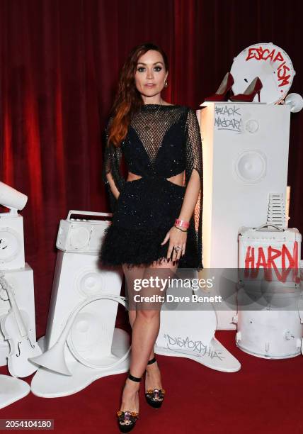 Arielle Free attends RAYE's BRIT Awards after party at Decimo at The Standard, London on March 02, 2024 in London, England.