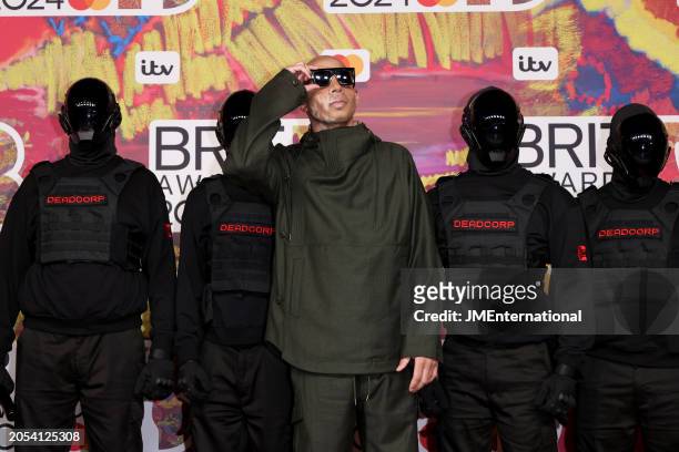 Casisdea attends the BRIT Awards 2024 at The O2 Arena on March 02, 2024 in London, England.
