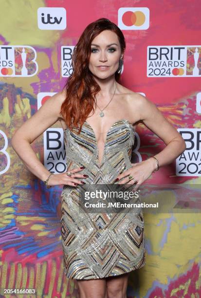 Arielle Free attends the BRIT Awards 2024 at The O2 Arena on March 02, 2024 in London, England.
