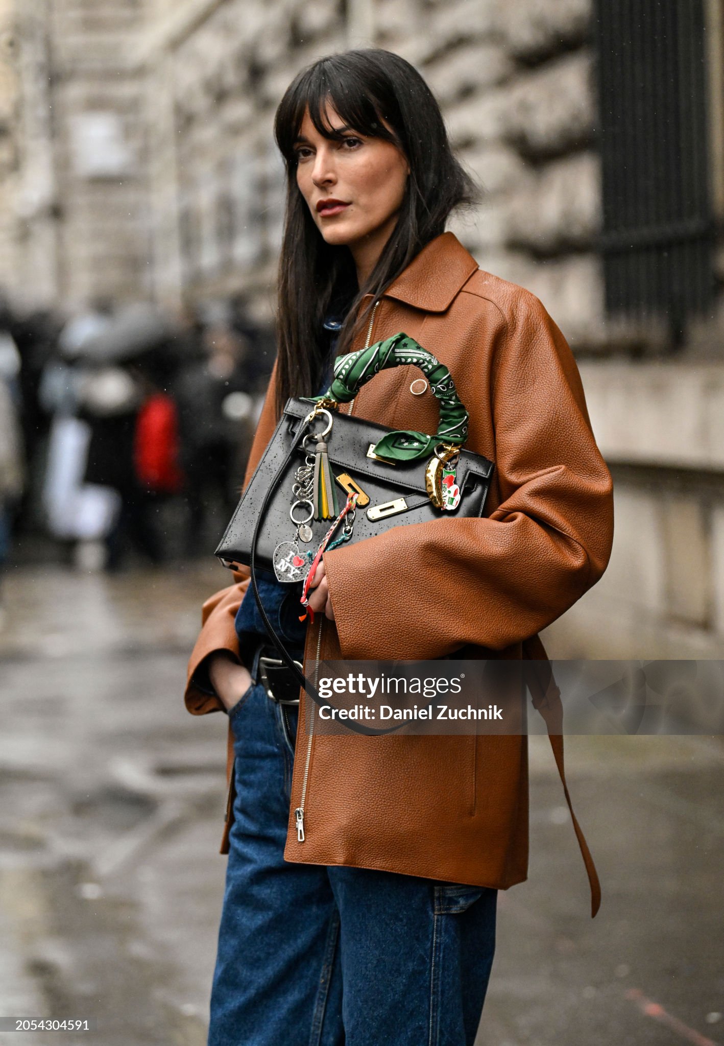 paris-france-leia-sfez-is-seen-wearing-a-brown-leather-hermes-jacket-blue-jeans-and-hermes.jpg