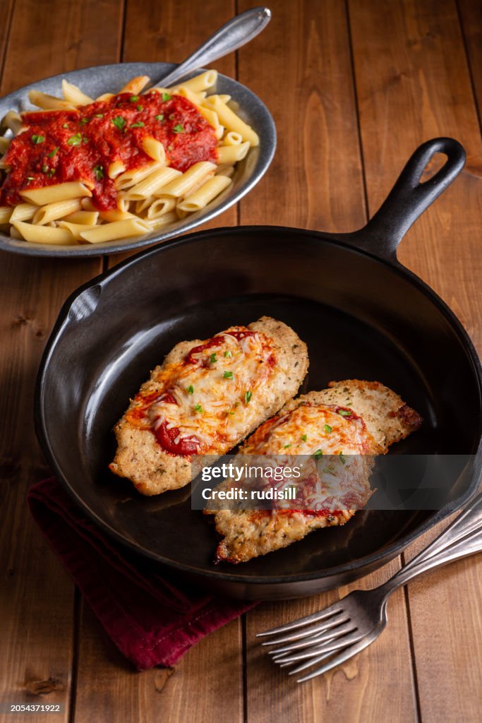 Frango com parmesão