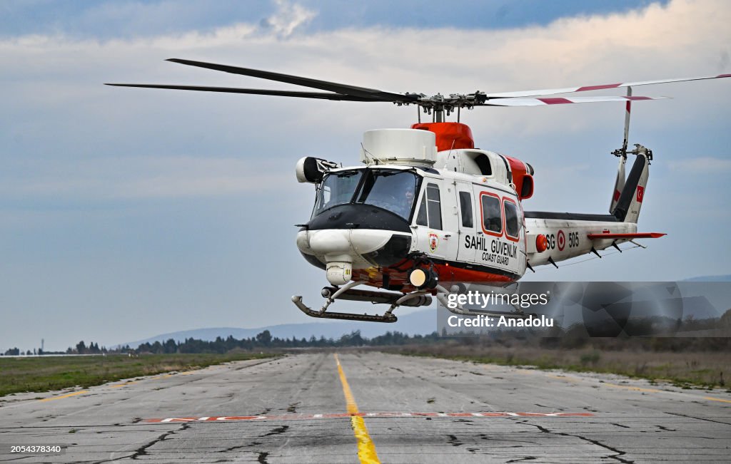 Female pilots of Turkish Coast Guard on duty between the 'two blues'