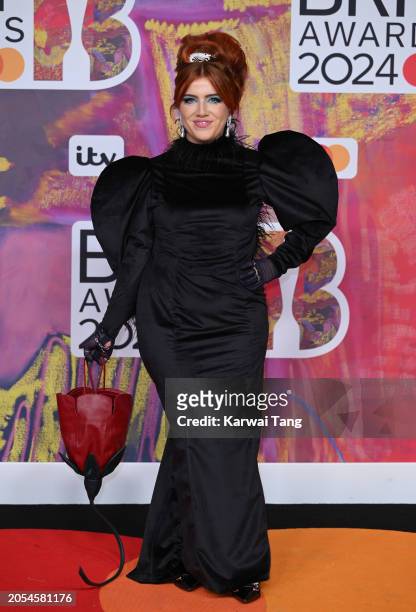Attends the BRIT Awards 2024 at The O2 Arena on March 02, 2024 in London, England.