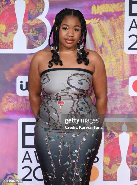 Debbie attends the BRIT Awards 2024 at The O2 Arena on March 02, 2024 in London, England.