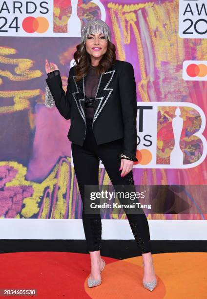 Jaime Winstone attends the BRIT Awards 2024 at The O2 Arena on March 02, 2024 in London, England.