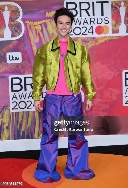 Jacob Collier attends the BRIT Awards 2024 at The O2 Arena on March 02, 2024 in London, England.