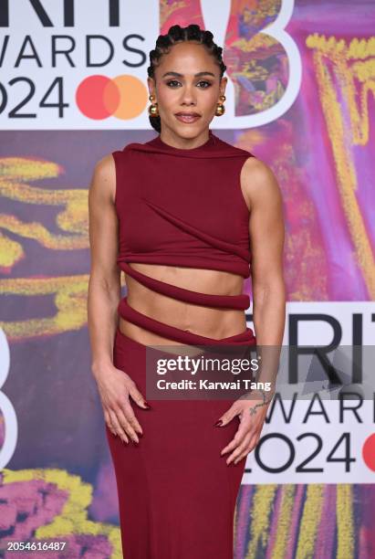 Alex Scott attends the BRIT Awards 2024 at The O2 Arena on March 02, 2024 in London, England.