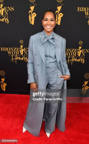 Actress Terri J. Vaughn attends the BronzeLens 15th Anniversary Women SuperStars Awards at Rialto Center for the Arts at Georgia State University on...