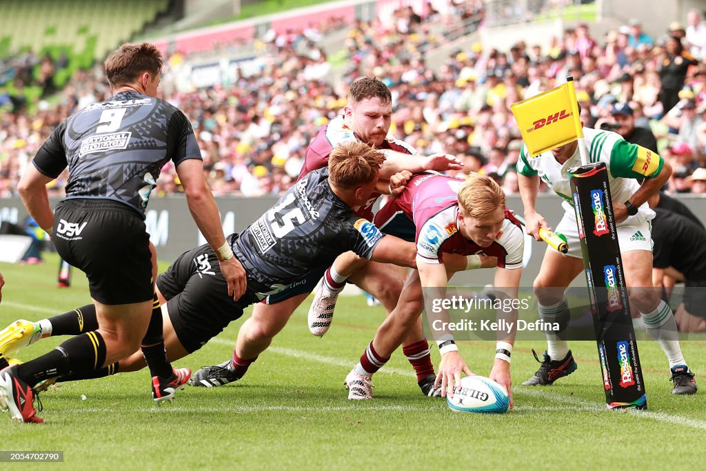 Super Rugby Pacific Rd 2 - Hurricanes v Queensland Reds