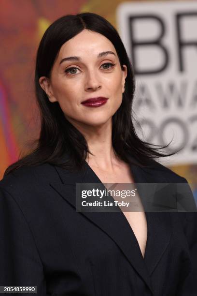 St. Vincent attends the BRIT Awards 2024 at The O2 Arena on March 02, 2024 in London, England.