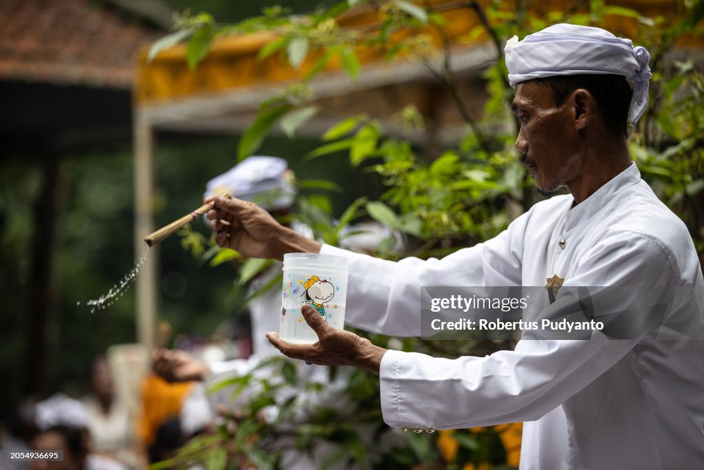 Indonesian Hindus Hold Melasti Ritual