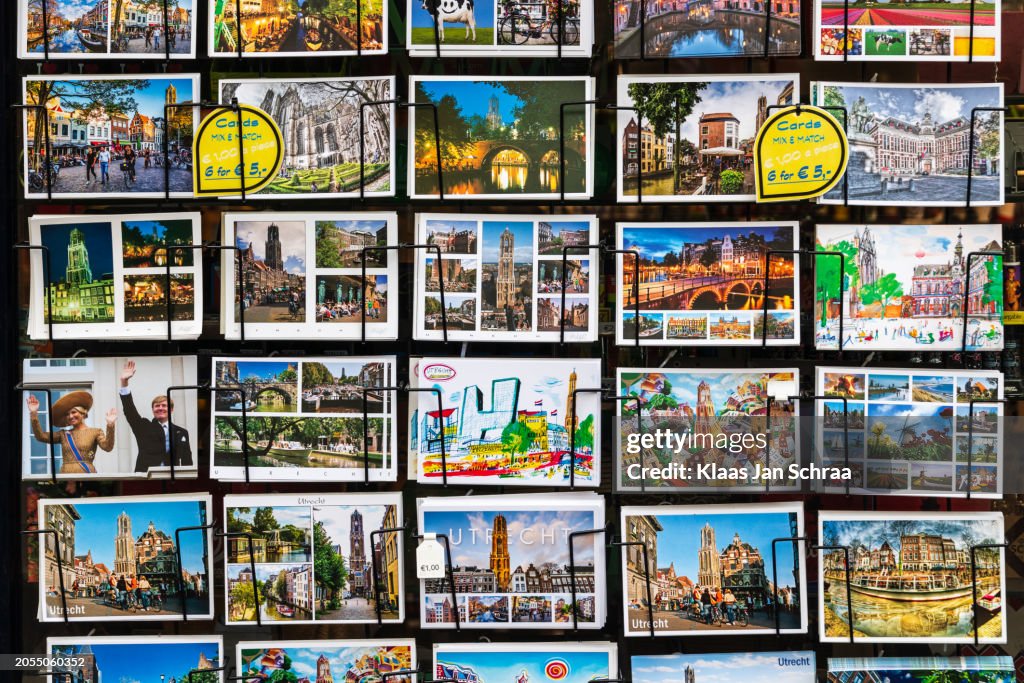 Grußkarten zum Verkauf in Utrecht, Niederlande