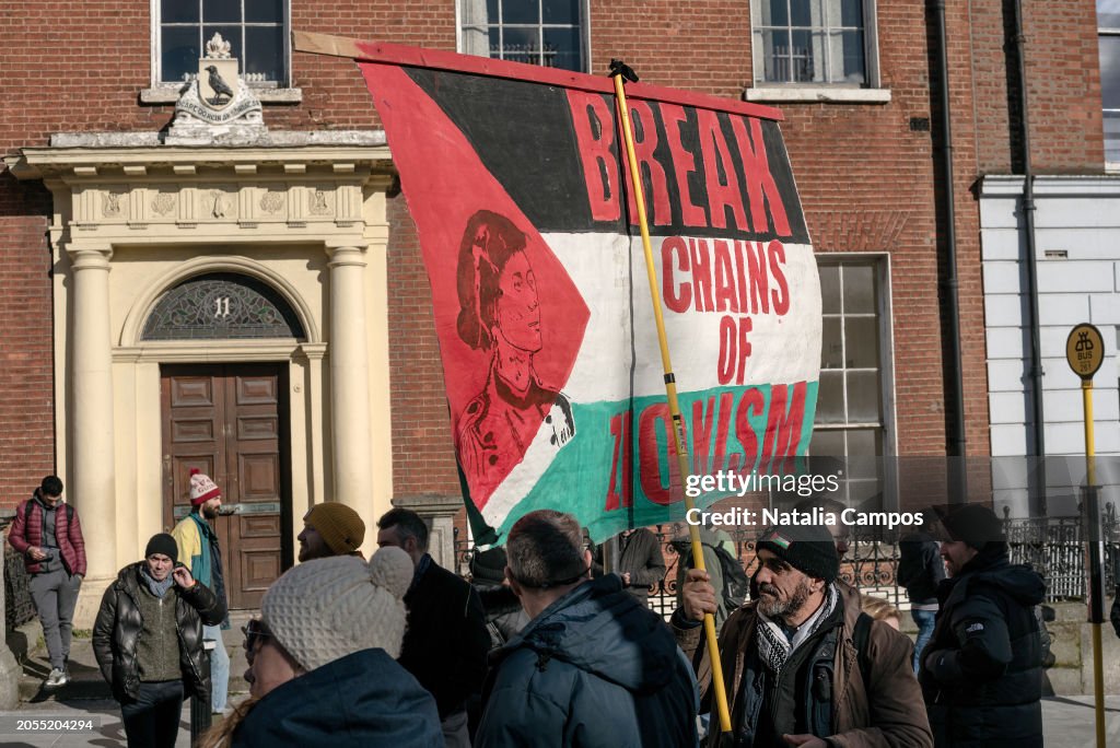 Stand Together Demonstration Against Racism Takes Place In Dublin