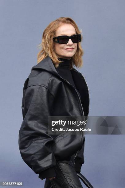 Isabelle Huppert attends the Balenciaga Womenswear Fall/Winter 2024-2025 show as part of Paris Fashion Week on March 03, 2024 in Paris, France.