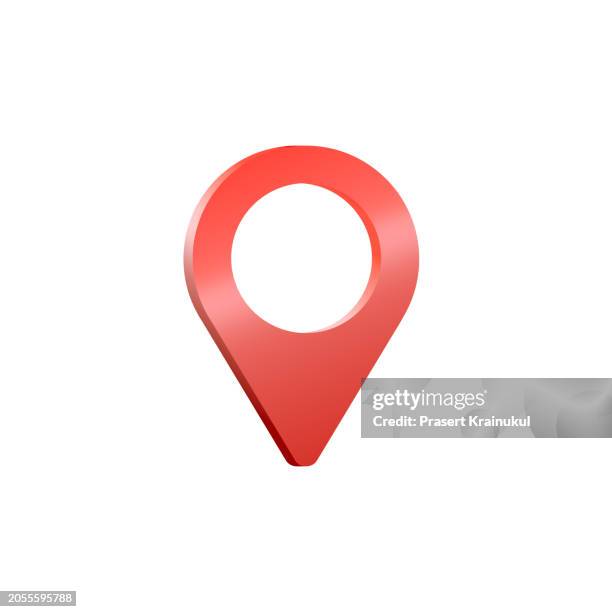 set of pin point icon, location pin location, pin vector icon - punaise photos et images de collection