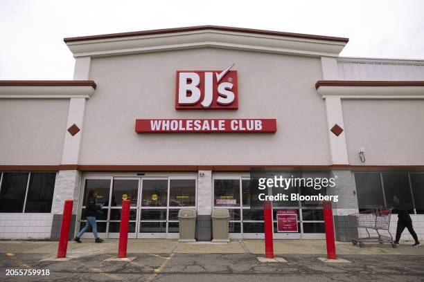 S Wholesale Club location in Albany, New York, US, on Monday, March 4, 2024. BJ's Wholesale Club Holdings Inc. Is scheduled to release earnings...