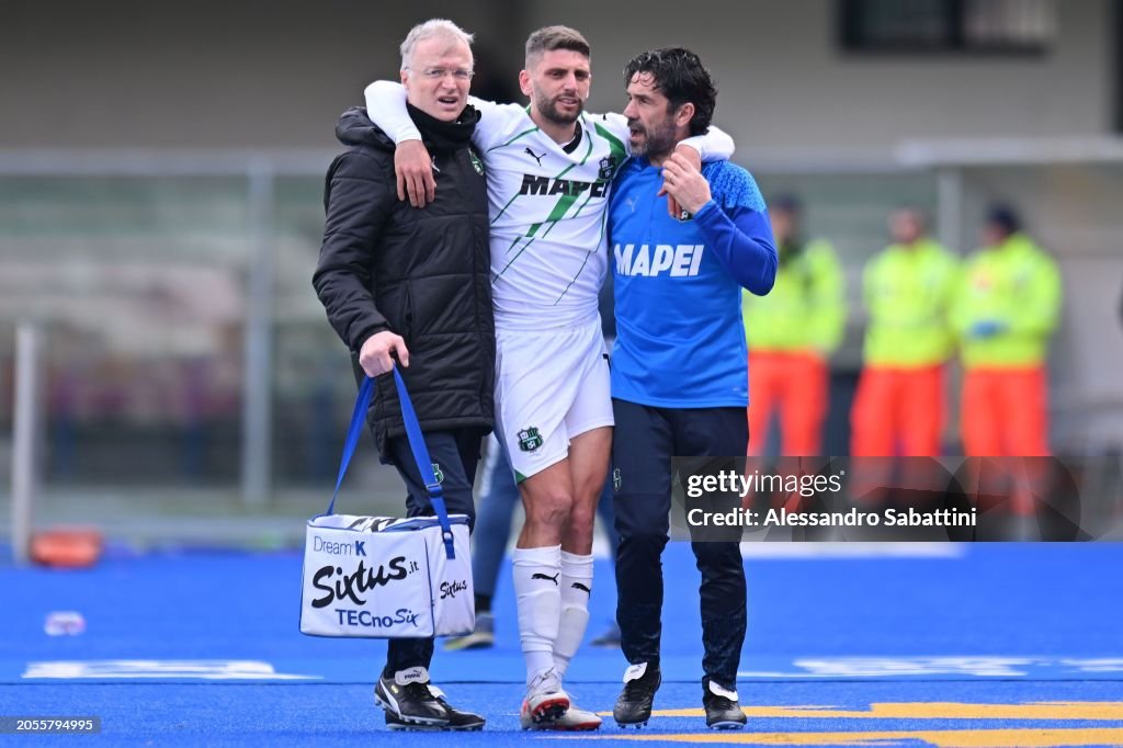Domenico Berardi to miss Euro 2024 for Italy due to injury