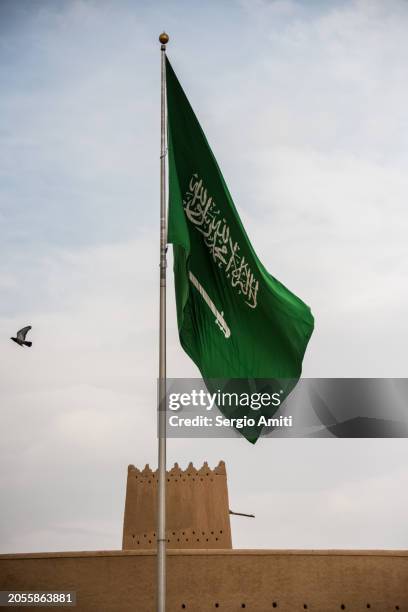 saudi arabia flag - saudi arabia flag stock pictures, royalty-free photos & images