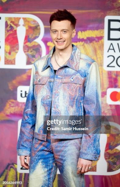 Attends the BRIT Awards 2024 at The O2 Arena on March 02, 2024 in London, England.