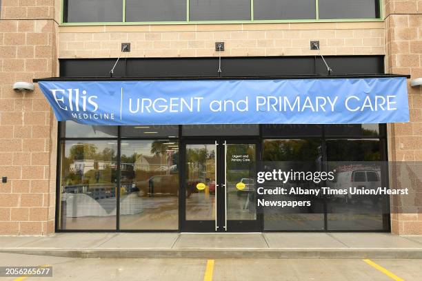 Exterior of Ellis Medicine's new 10,000-square-foot urgent and primary care practice at Mohawk Harbor on Thursday, Oct. 11, 2018 in Schenectady, N.Y.