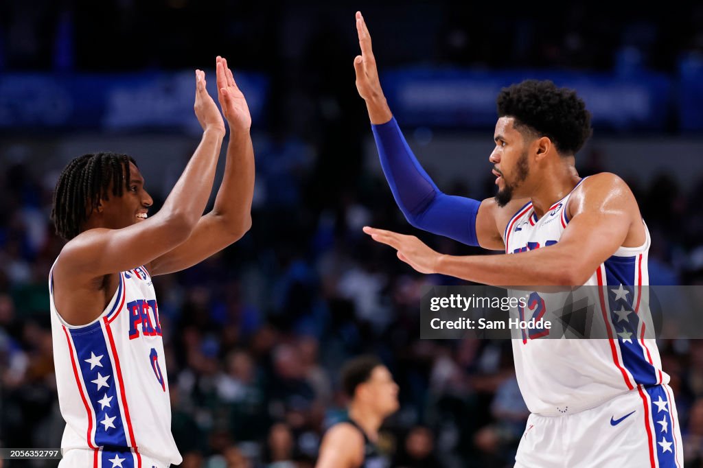 Philadelphia 76ers v Dallas Mavericks