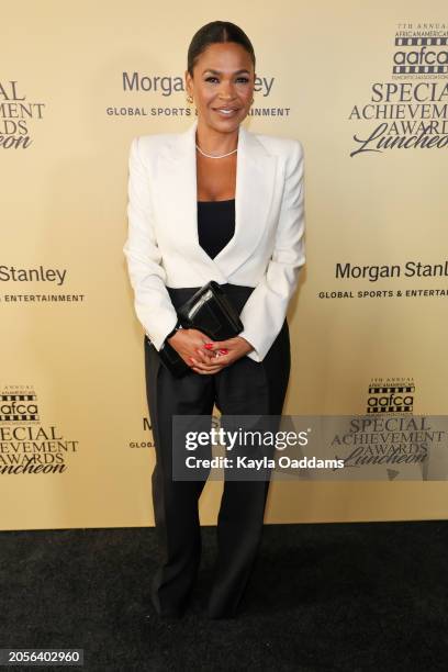 Nia Long attends the AAFCA Special Achievement Honorees Luncheon at The Los Angeles Athletic Club on March 03, 2024 in Los Angeles, California.