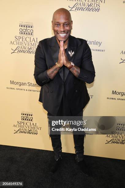 Tyrese Gibson attends the AAFCA Special Achievement Honorees Luncheon at The Los Angeles Athletic Club on March 03, 2024 in Los Angeles, California.