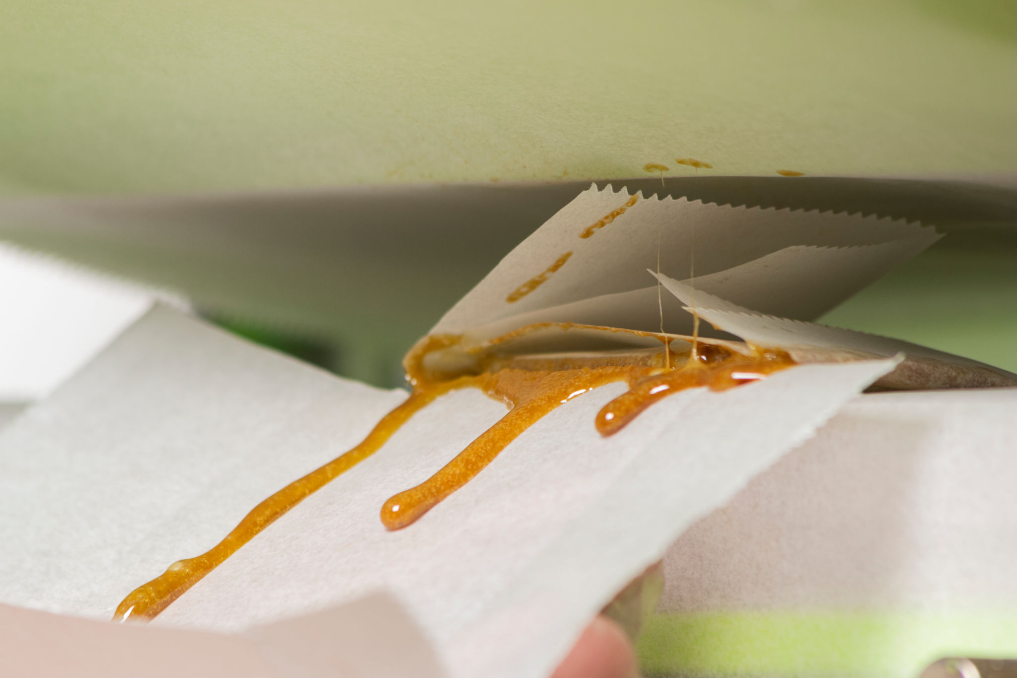 rosin pressing