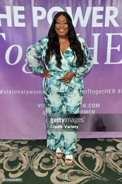 Loni Love at the Visionary Women's International Women's Day Summit held at Beverly Wilshire, A Four Seasons Hotel on March 6, 2024 in Beverly Hills,...