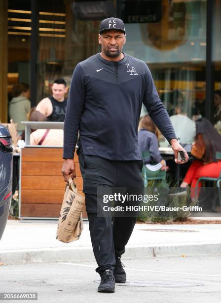 Metta World Peace is seen on March 06, 2024 in Los Angeles, California.