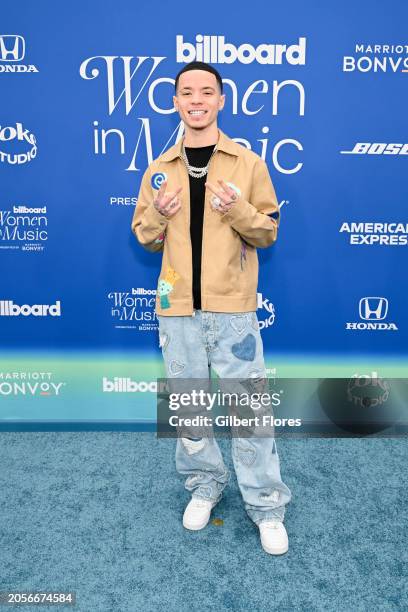 Lil Mosey at Billboard Women In Music 2024 held at YouTube Theater on March 6, 2024 in Inglewood, California.